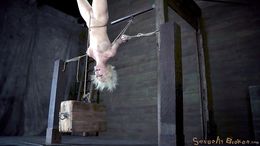 Sex-addicted blonde forced into hardcore oral sex