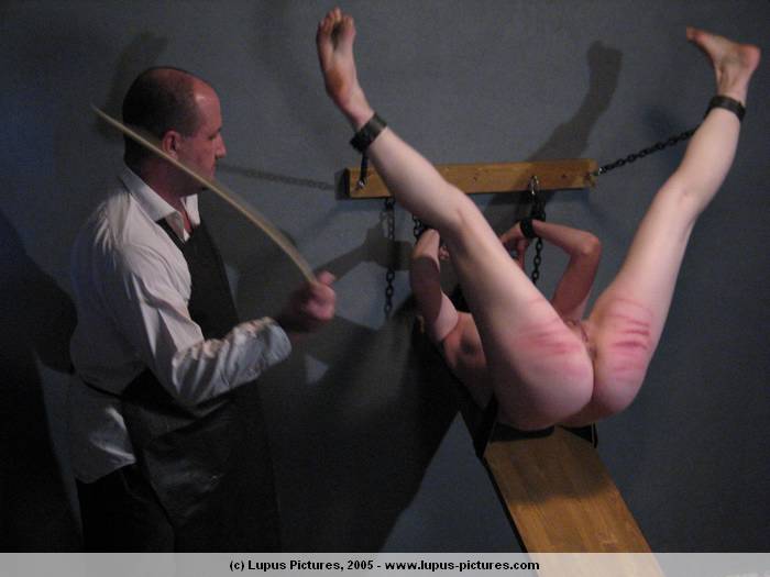 Naked bums must feel the pain