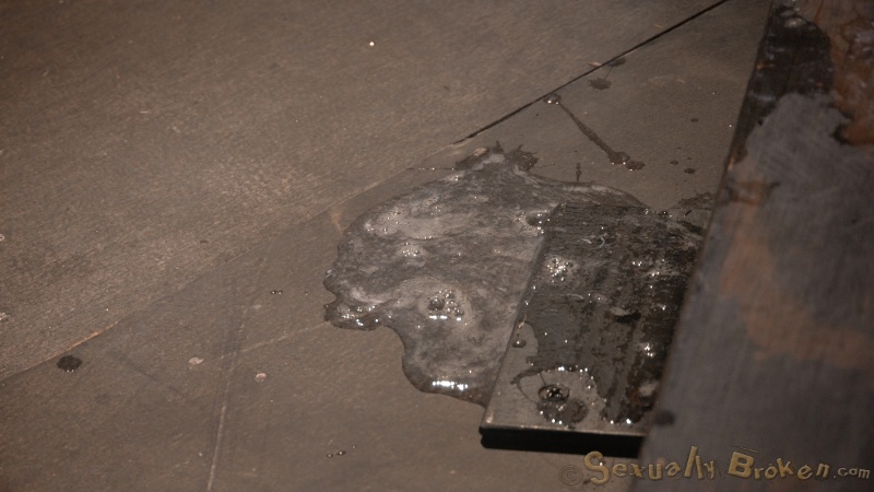 Cuffed cutie on high heels and BBC in her mouth