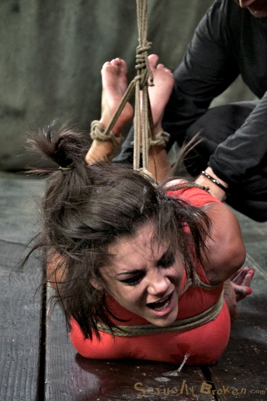 Tattooed hottie Bonnie Rotten sexually destroyed BDSM style