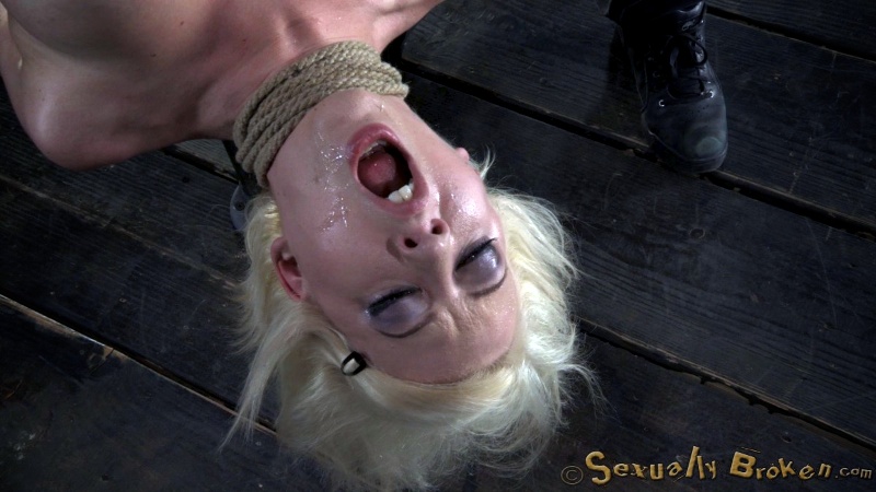 Anally raped and tortured bound bitches scream from pain