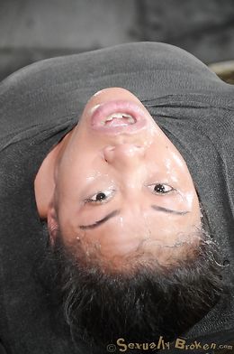 Wrapped ebony cannot do anything except dick sucking