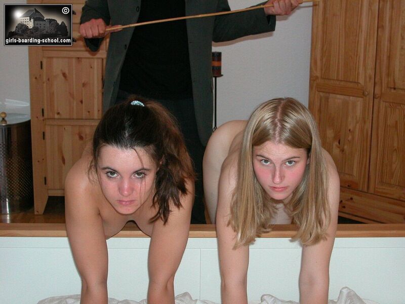 Caning day at the girls' boarding school