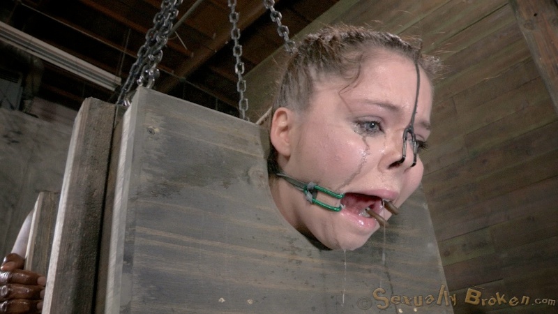 Big dick black guy rapes an innocent tiny redhead