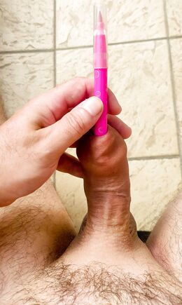 Foreskin play - sharpie