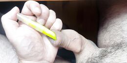 Foreskin play - sharpie