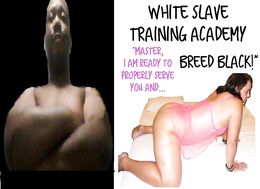 Black owned white slave girl