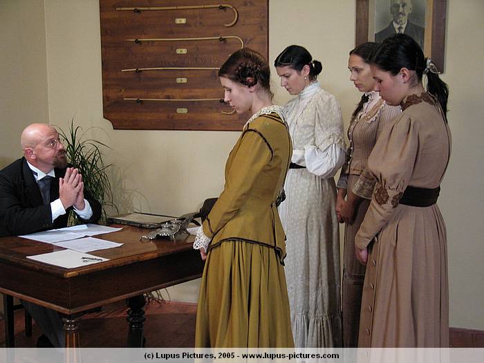 In the discipline office