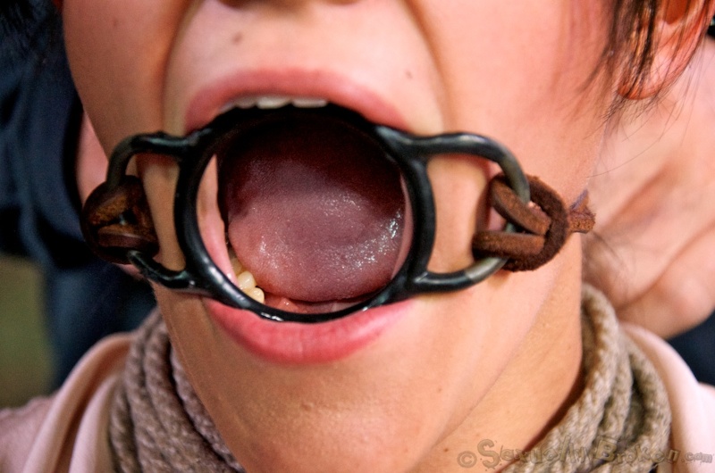 Big-boobed slut is getting kidnapped and screwed in mouth