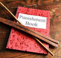 Favorite implements in the discipline of naughty schoolgirls