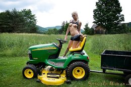 Forest throat and pussy abuse for a young blonde teen